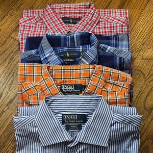 Ralph Lauren XL Set: 4pc Luxury Plaid & Dress